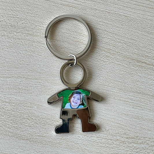 Porta-Chaves Menino Personalizado com Foto
