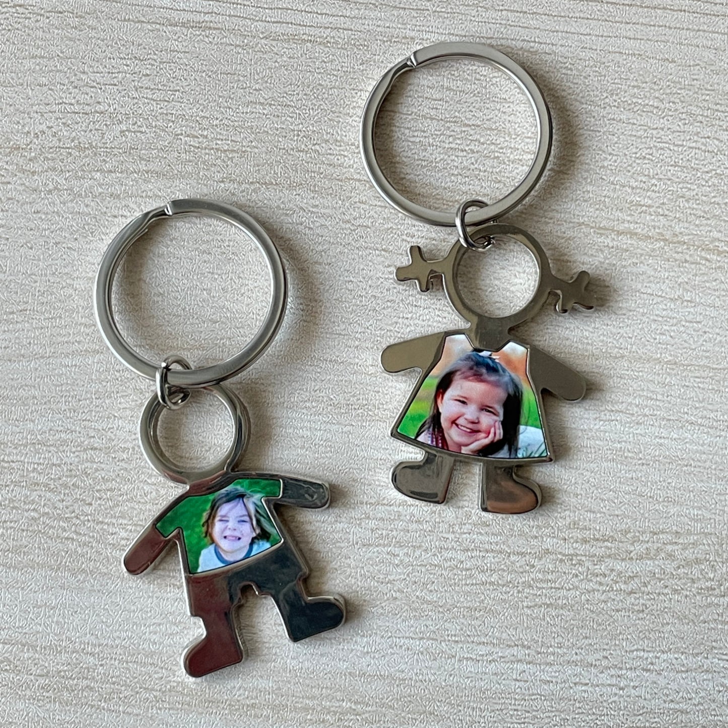 Porta-Chaves Menina Personalizado com Foto