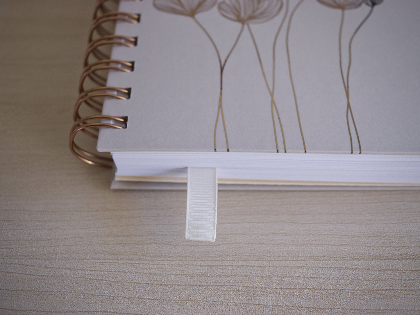 Personalized A5 Hardcover 2026 Planner - Warm Beige