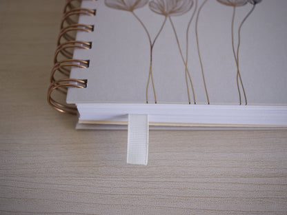 Personalized A5 Hardcover 2026 Planner - Warm Beige