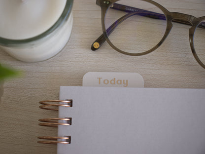 Personalized A5 Hardcover 2026 Planner - Warm Beige