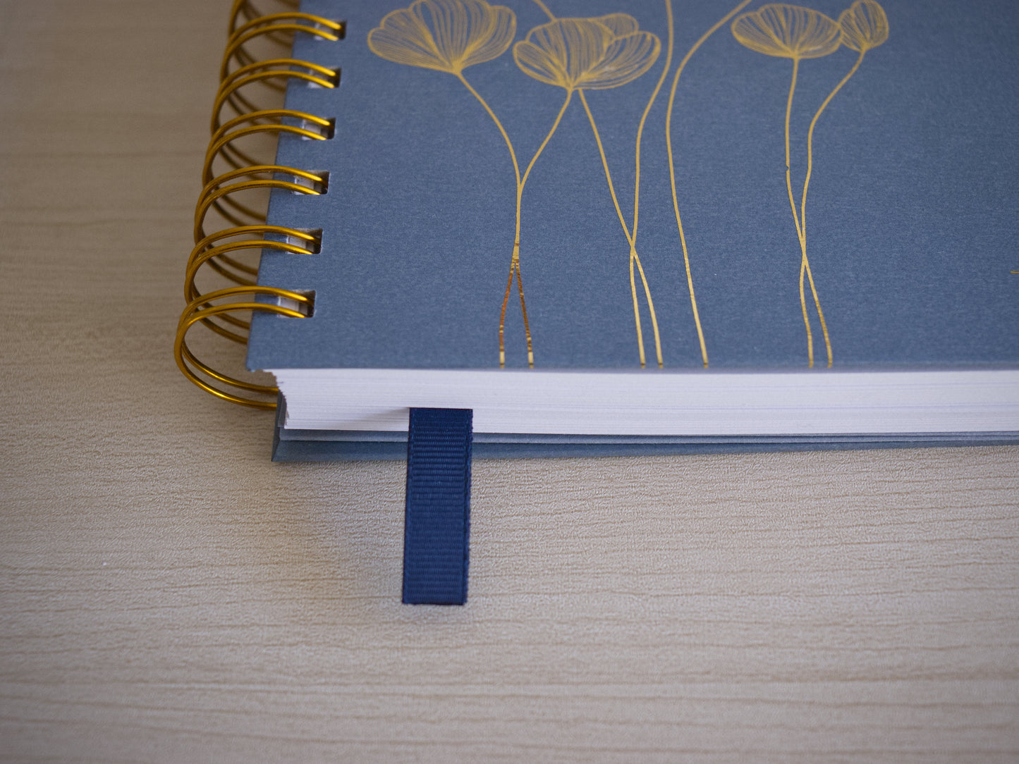 Personalized A5 Hardcover 2026 Planner - Slate Blue