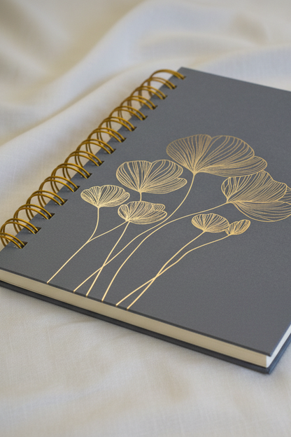 Personalized A5 Hardcover 2026 Planner - Slate Blue