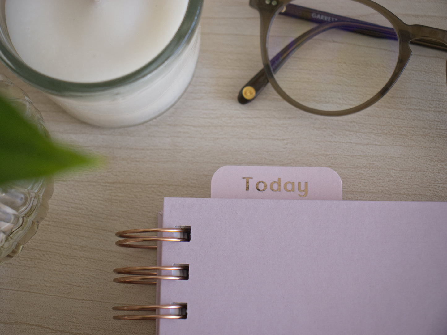 Personalized A5 Hardcover 2026 Planner - Blush Rose