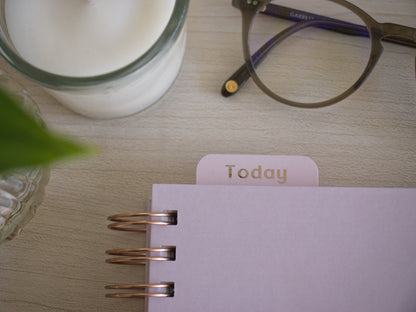 Personalized A5 Hardcover 2026 Planner - Blush Rose