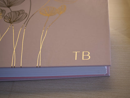 Personalized A5 Hardcover 2026 Planner - Blush Rose