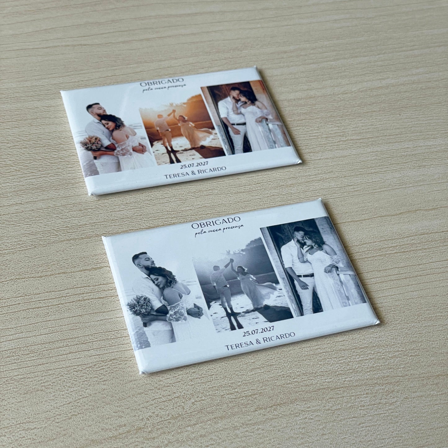 Íman Lembrança Casamento - Magnéticos Personalizados