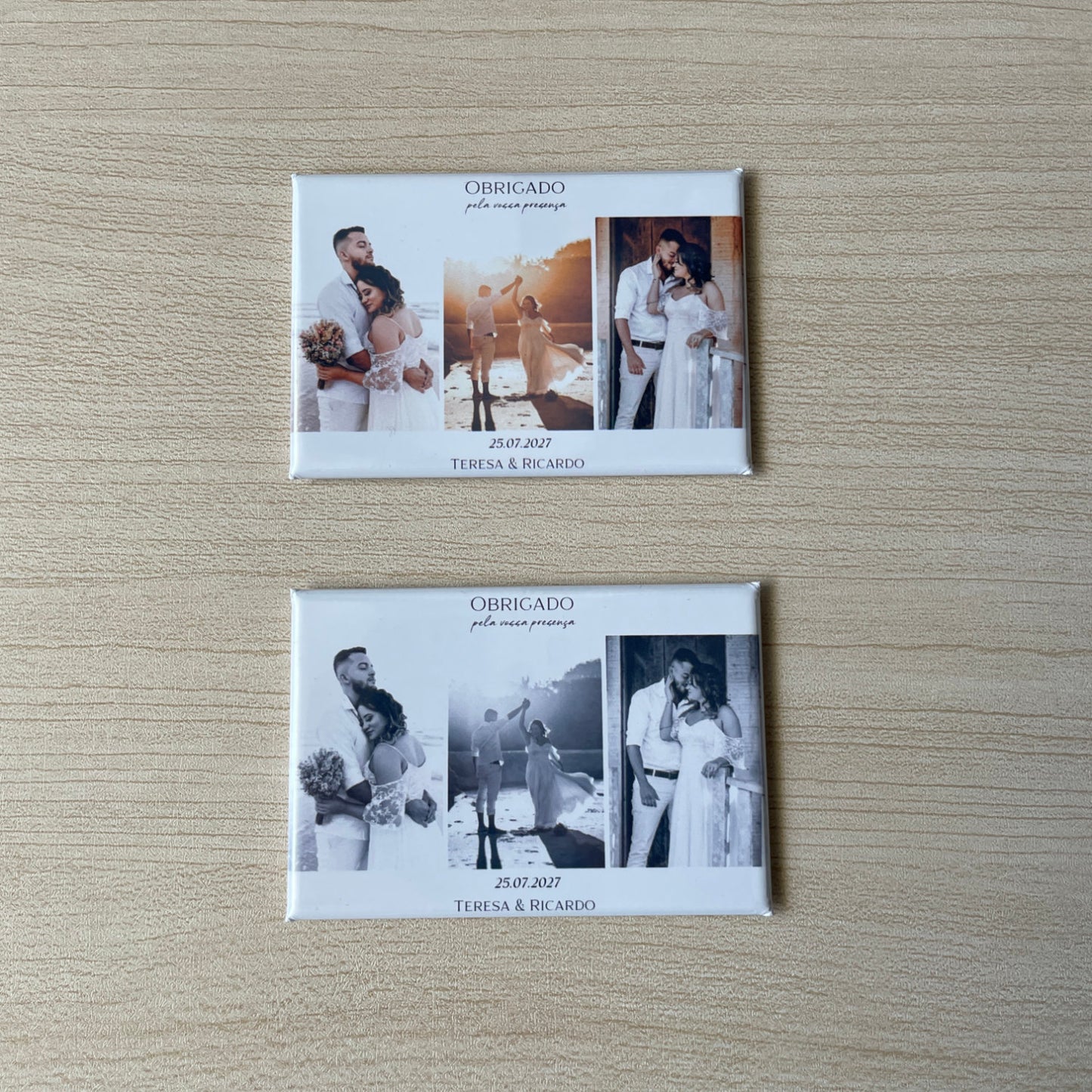 Íman Lembrança Casamento - Magnéticos Personalizados