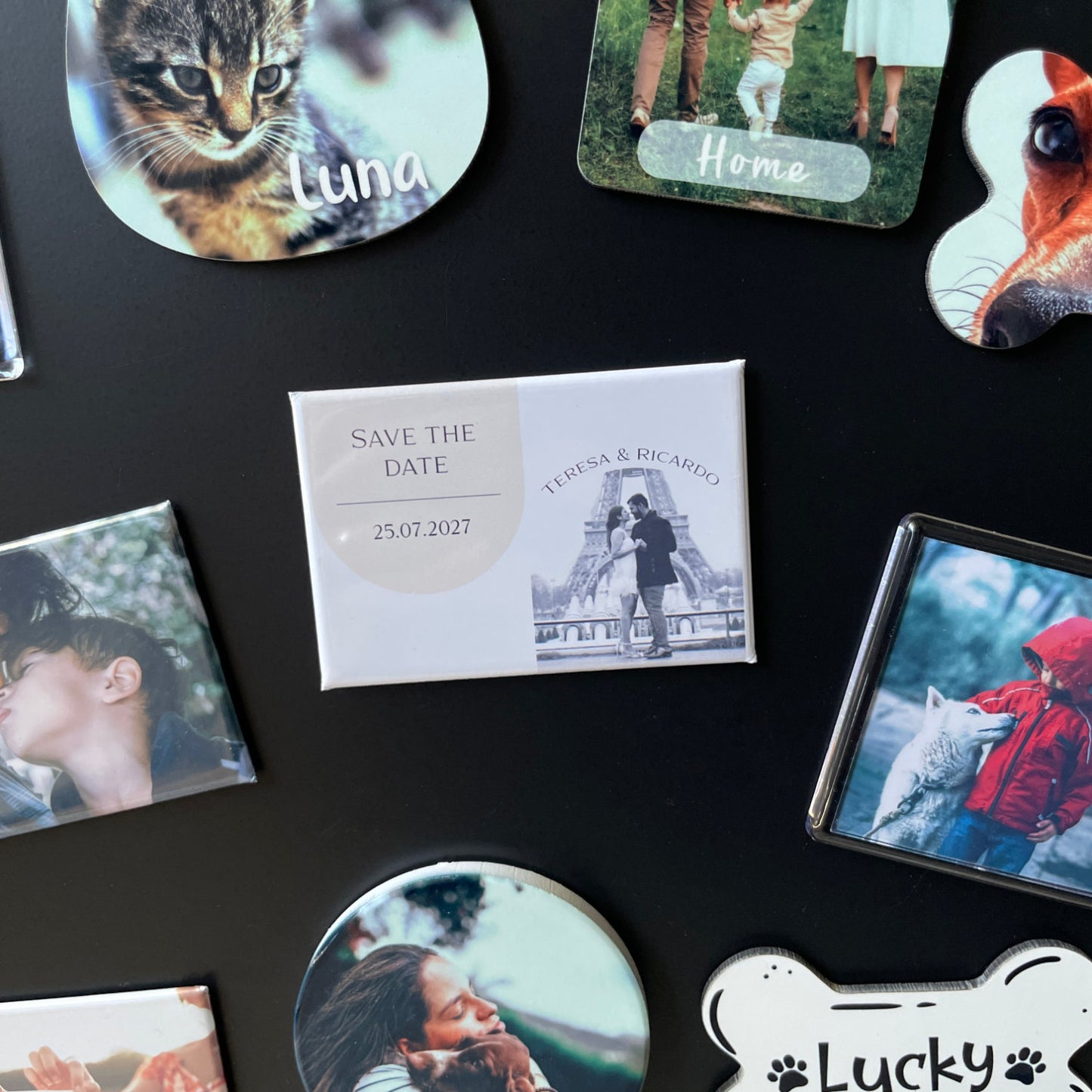 Íman Save the Date - Magnéticos Personalizados