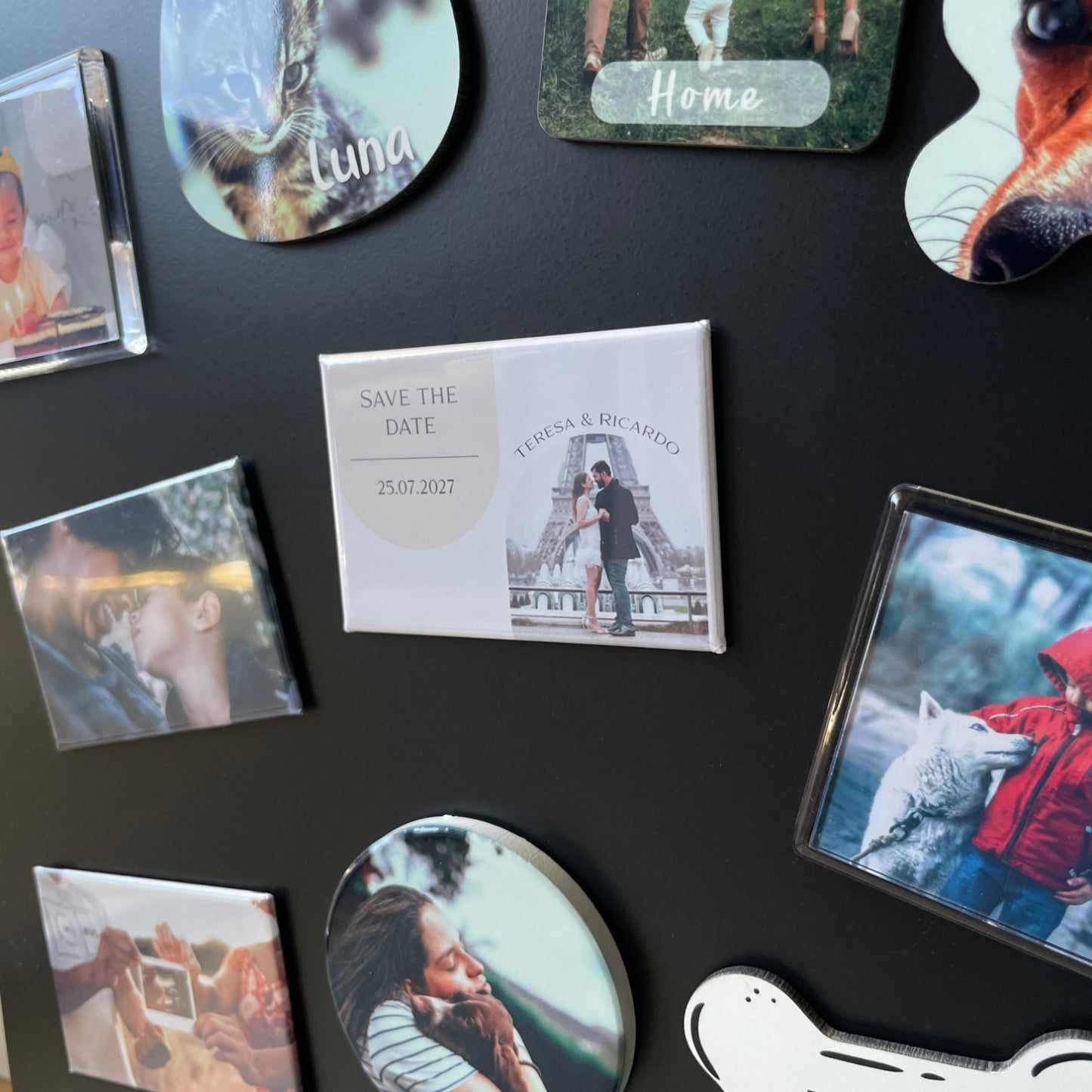 Íman Save the Date - Magnéticos Personalizados