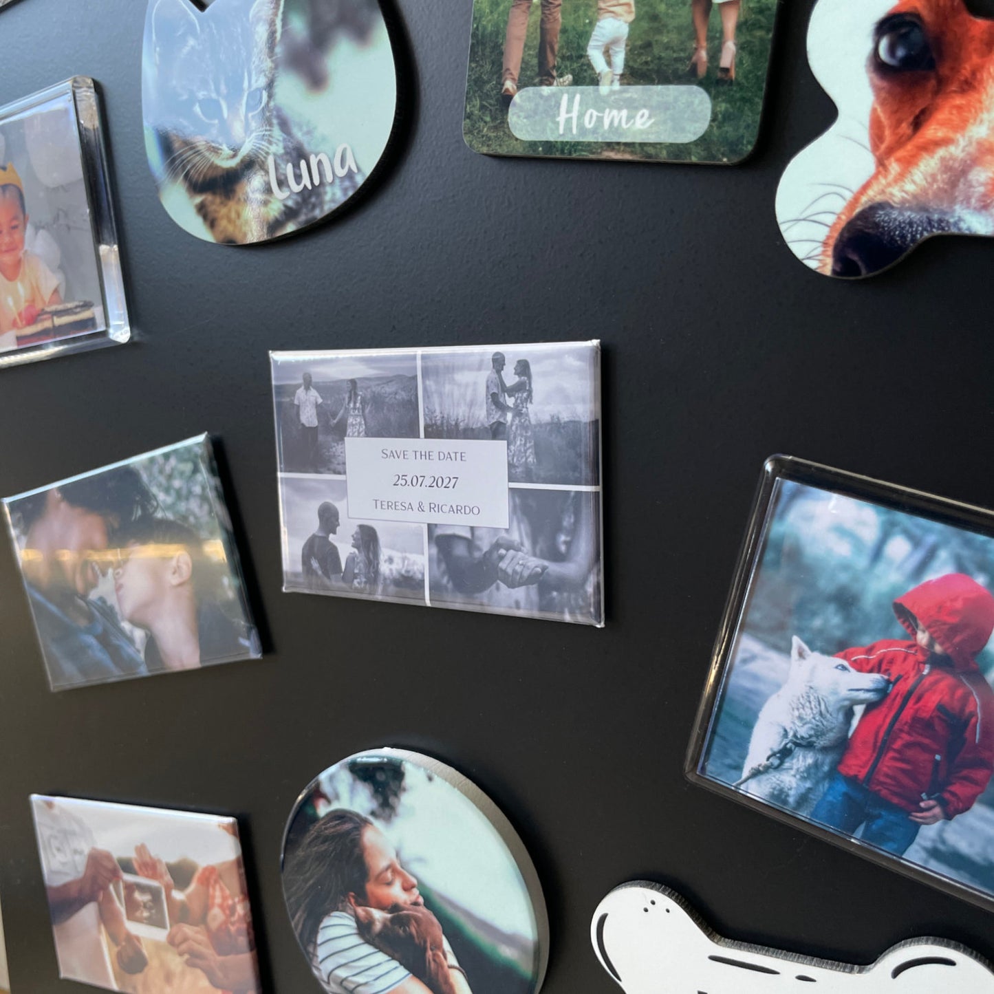 Íman Save the Date - Magnéticos Personalizados