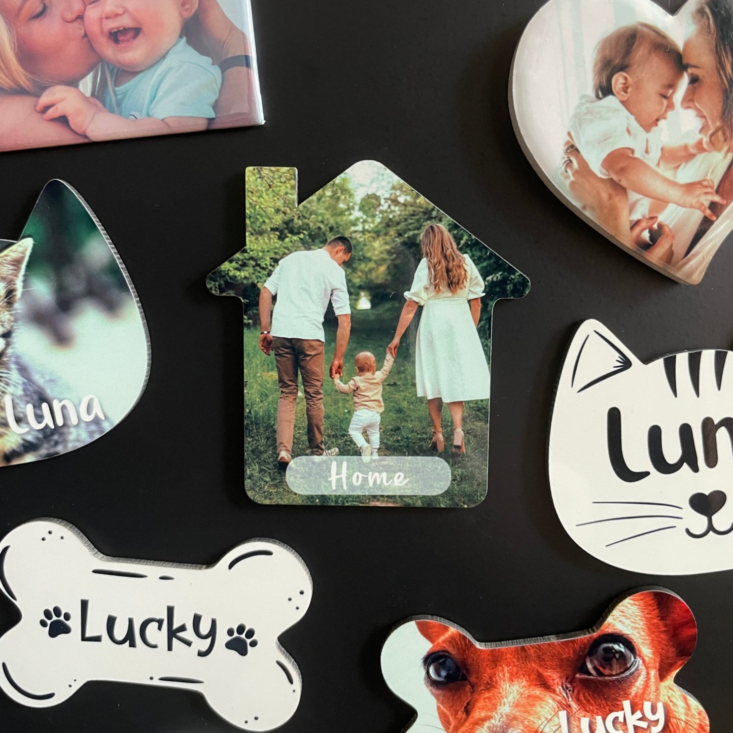 Íman MDF Personalizado com Foto - Casa