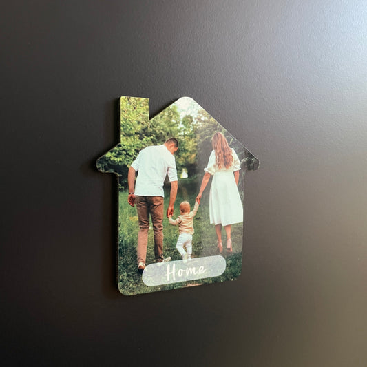 Íman MDF Personalizado com Foto - Casa
