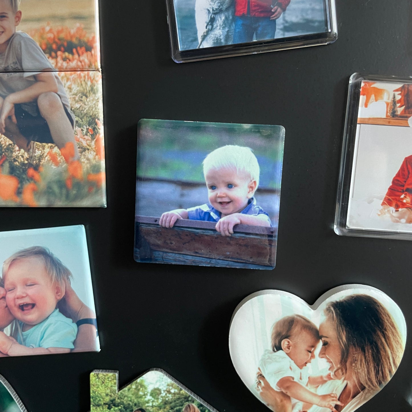 Íman Cerâmico Personalizado com Foto - Quadrado