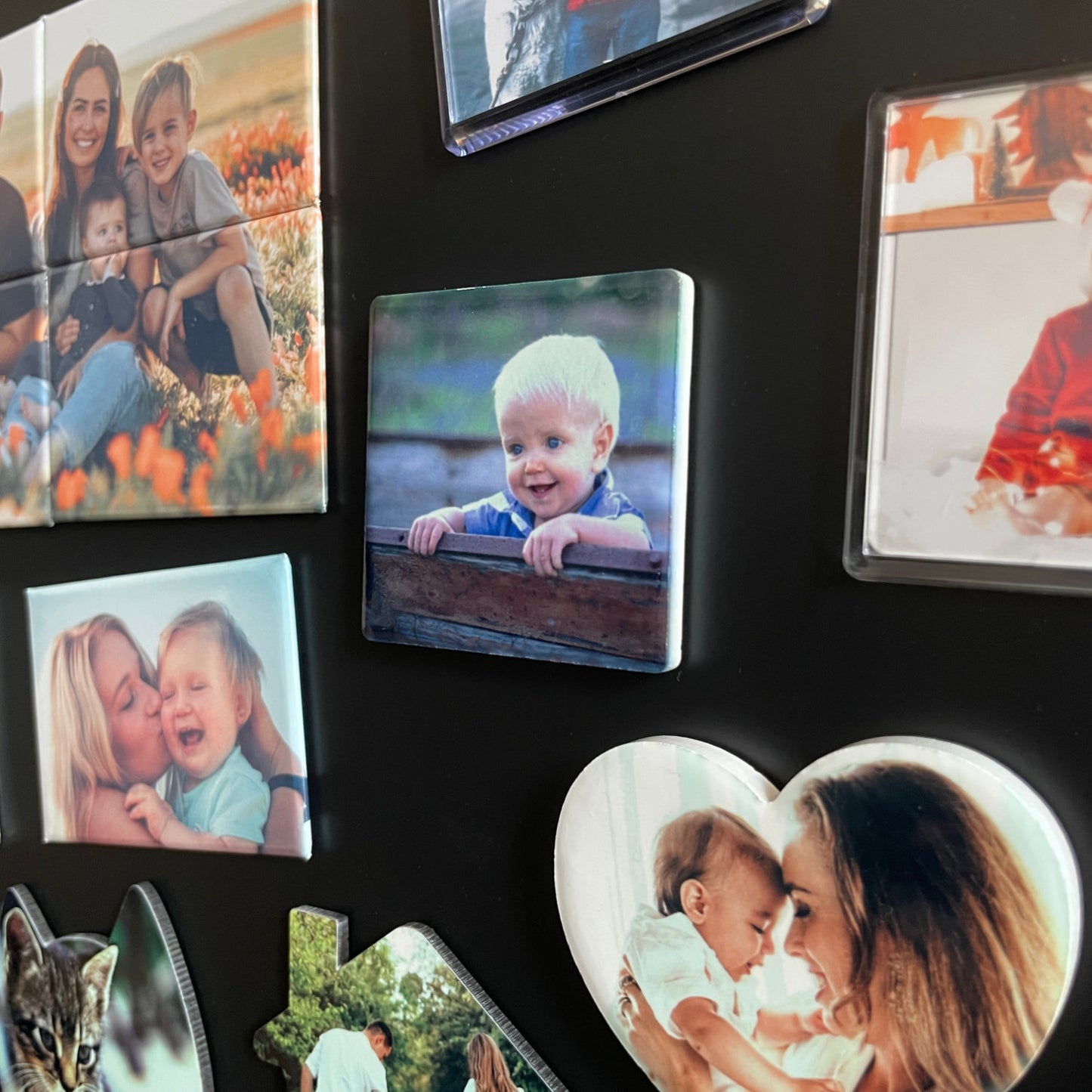Íman Cerâmico Personalizado com Foto - Quadrado