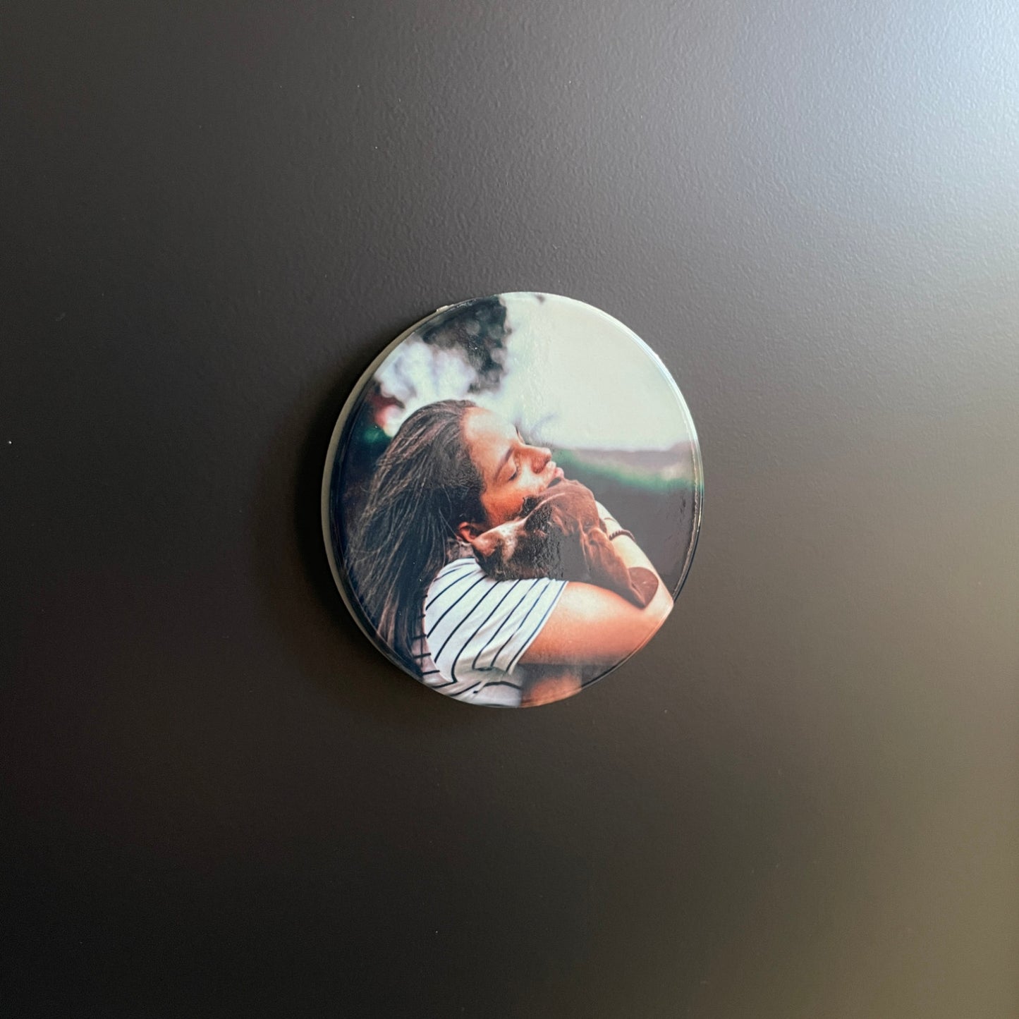Íman Cerâmico Personalizado com Foto - Redondo