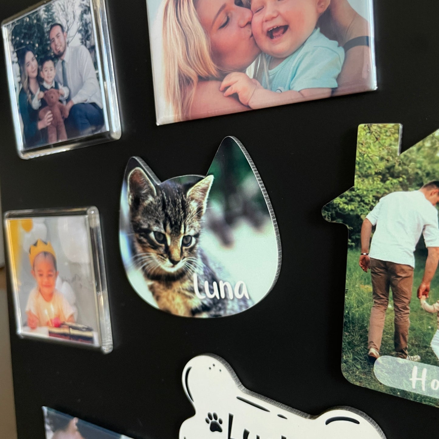 Íman MDF Personalizado com Foto - Gato