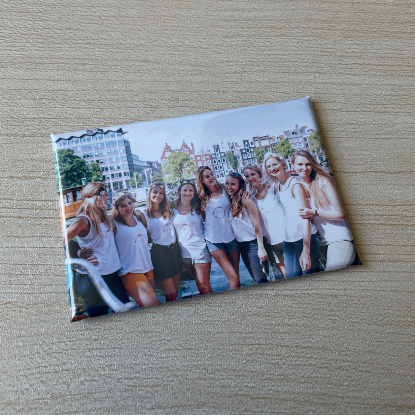 Personalized Photo Magnets for Groups