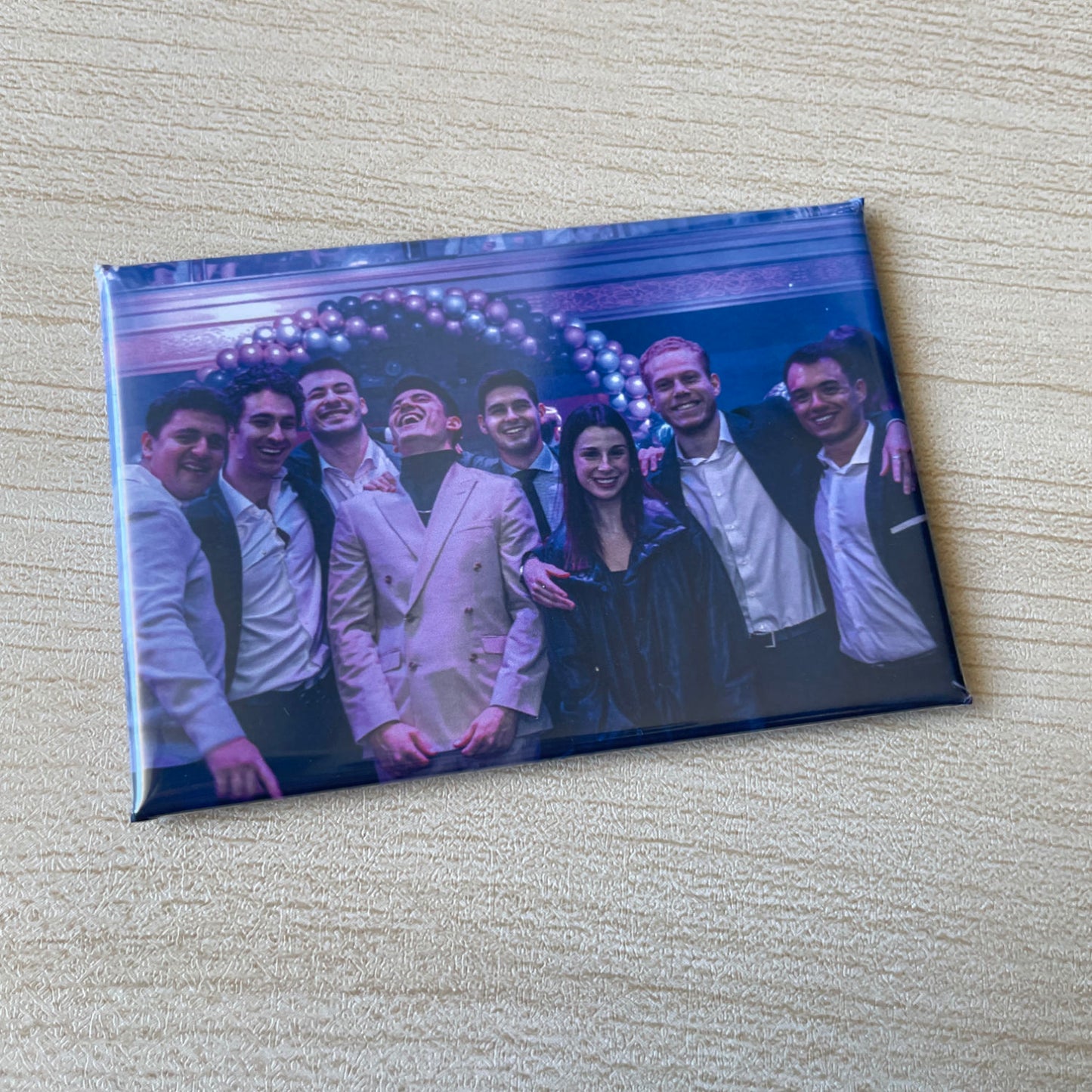 Personalized Photo Magnets for Groups