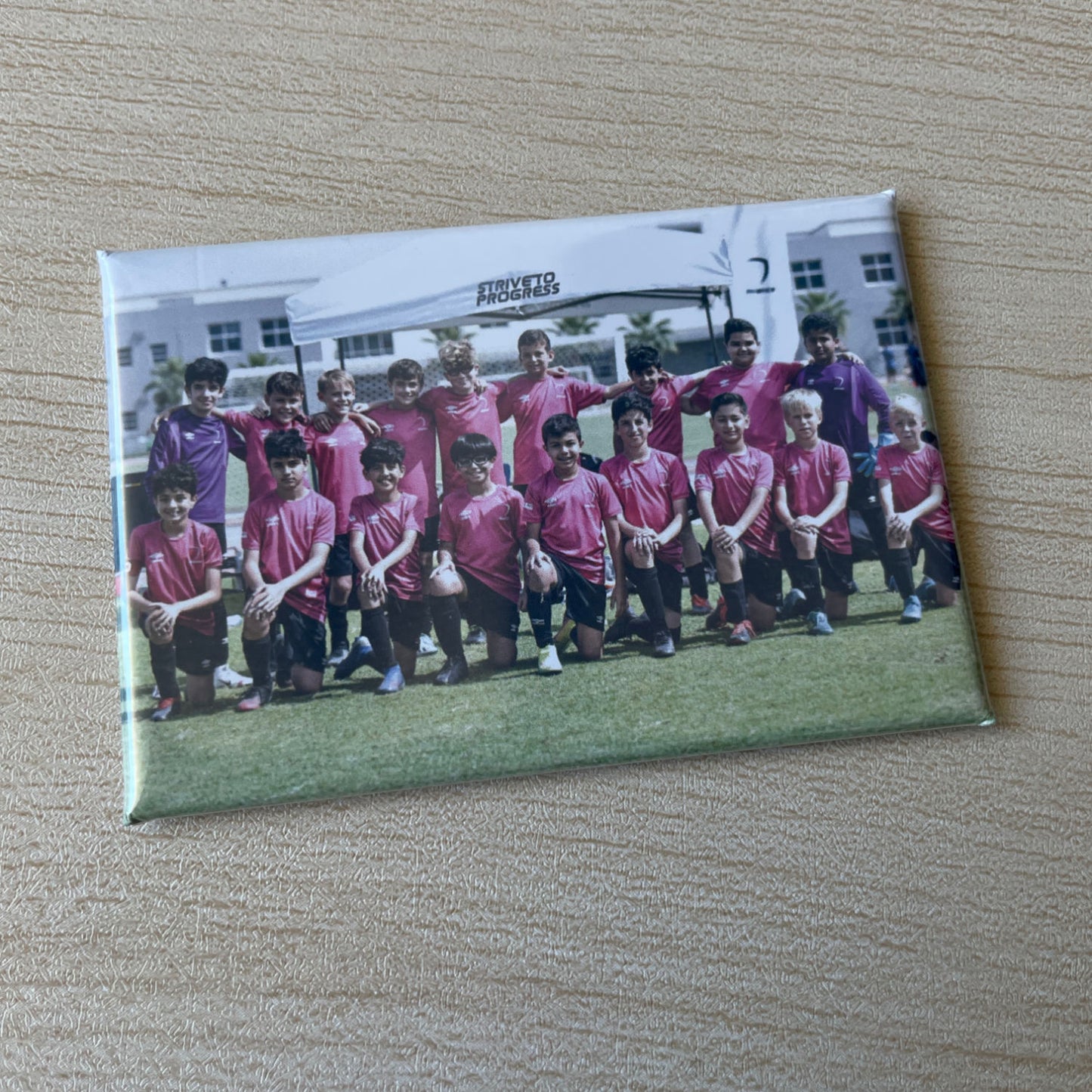 Personalized Photo Magnets for Groups