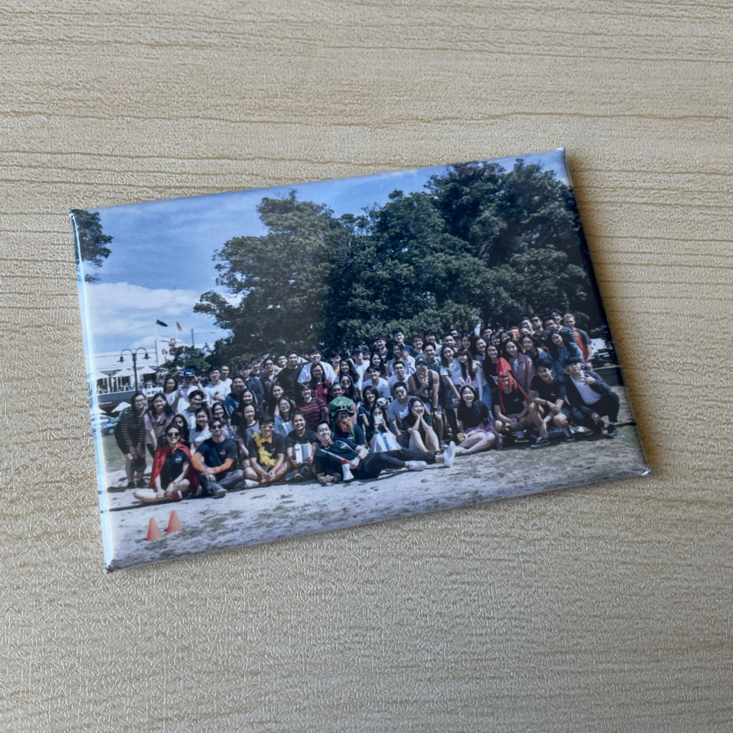 Personalized Photo Magnets for Groups