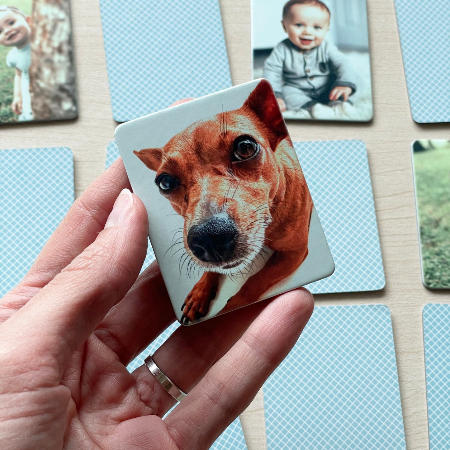 Jogo da Memória Personalizado com Fotografias - 24 Peças