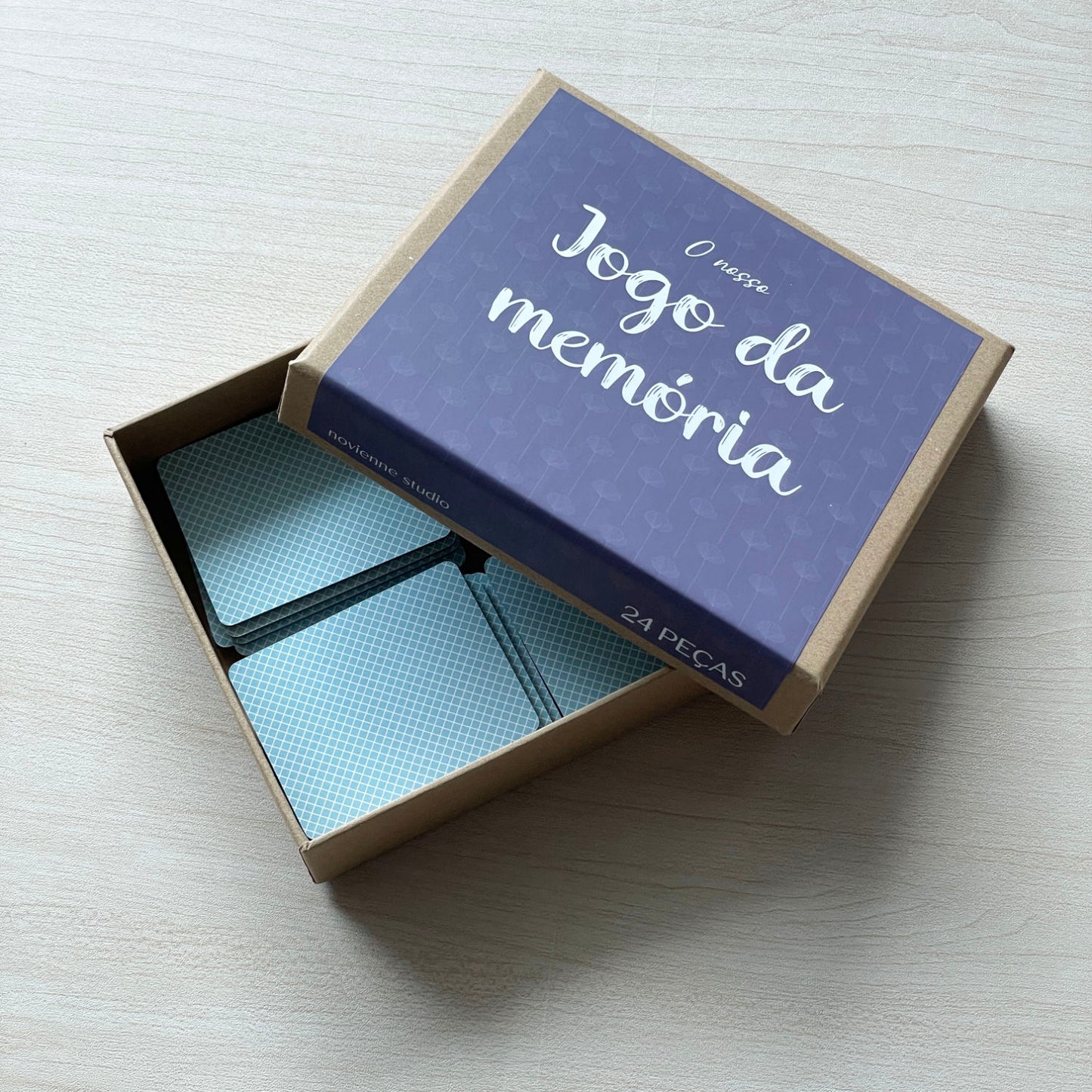Jogo da Memória Personalizado com Fotografias - 24 Peças