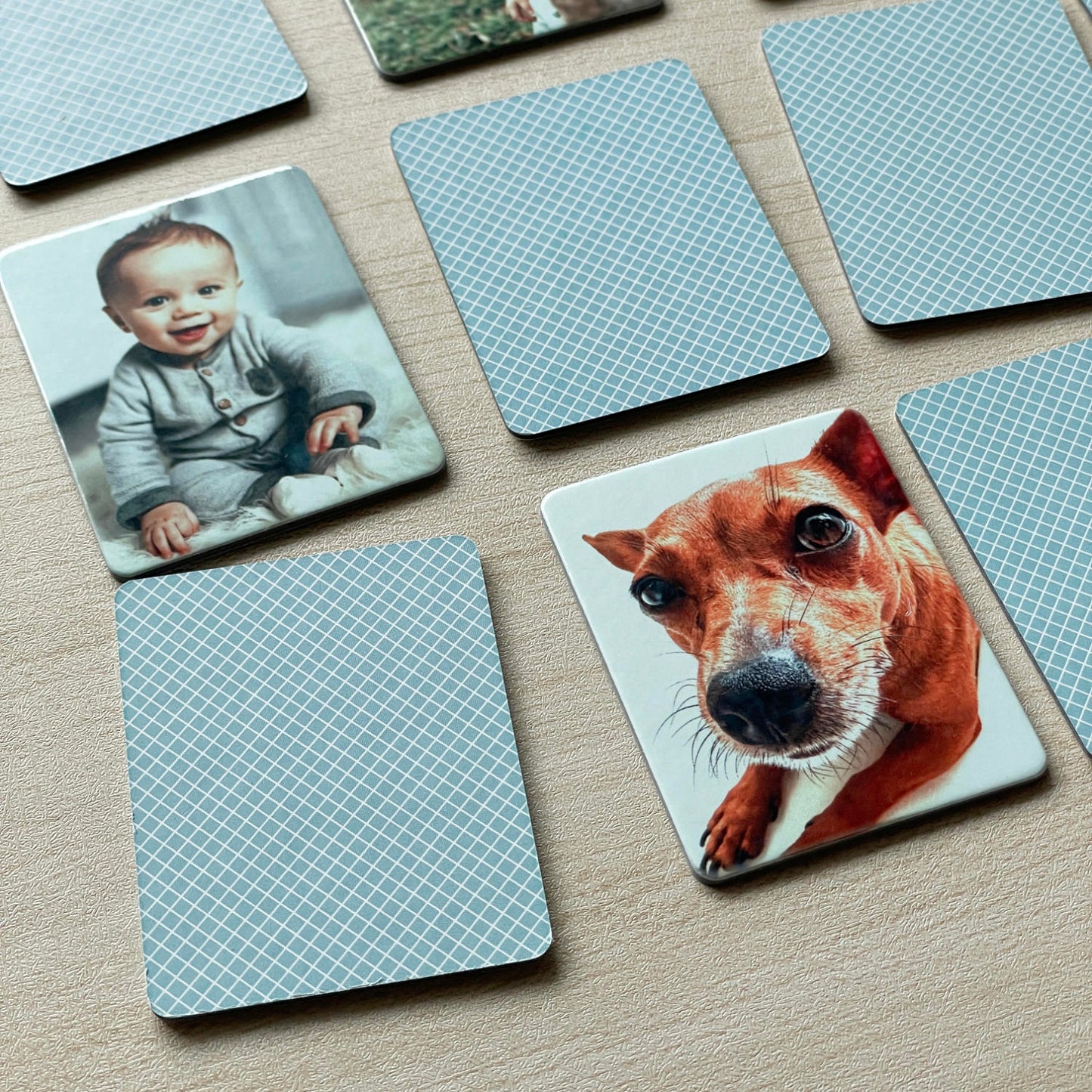 Jogo da Memória Personalizado com Fotografias - 24 Peças
