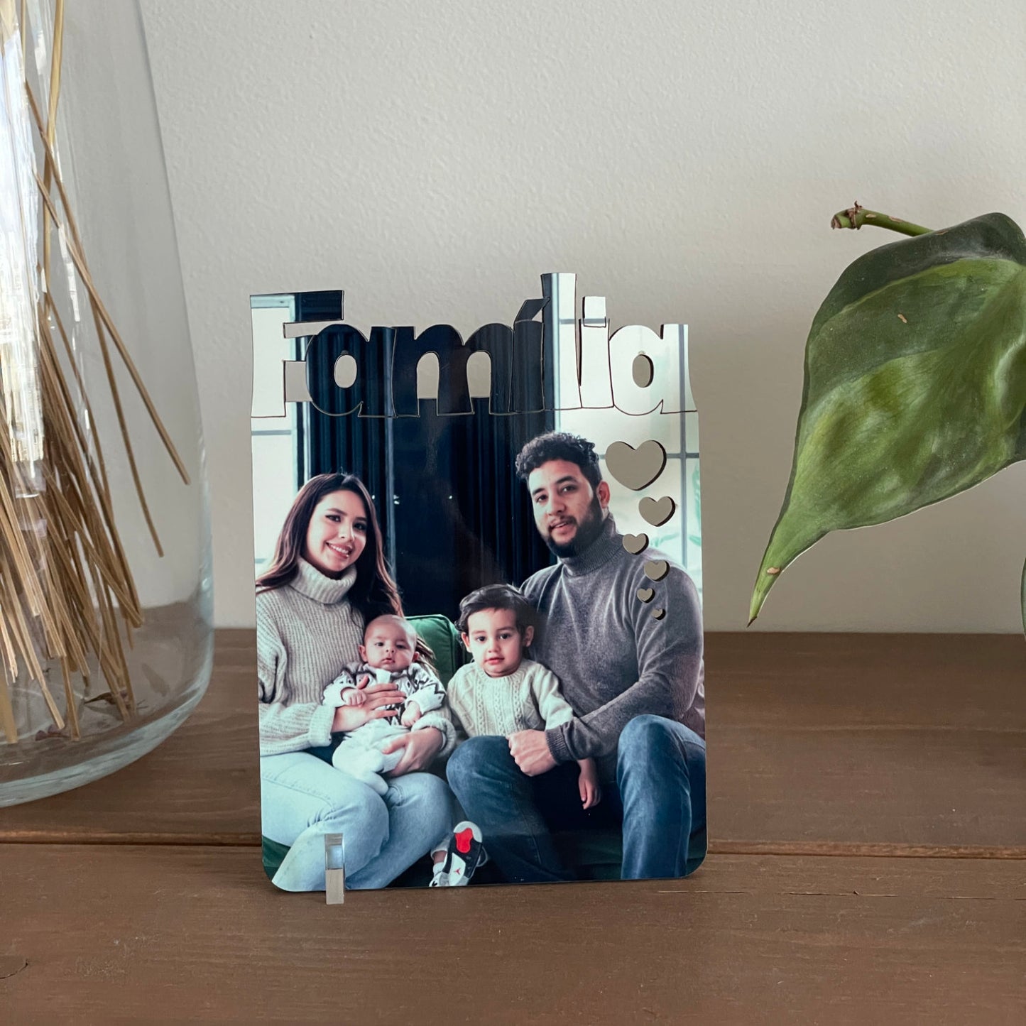 Moldura Família Personalizada com Foto - 11x15cm