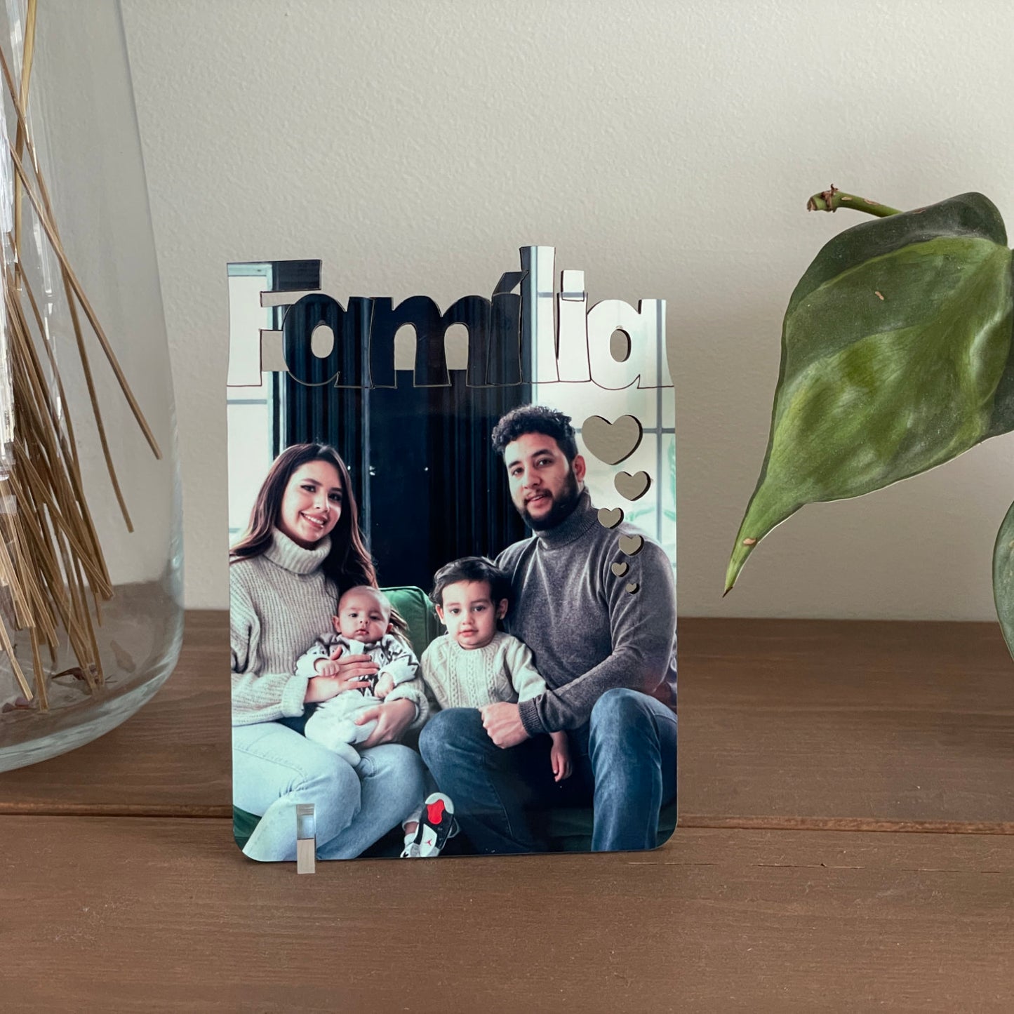 Moldura Família Personalizada com Foto - 11x15cm
