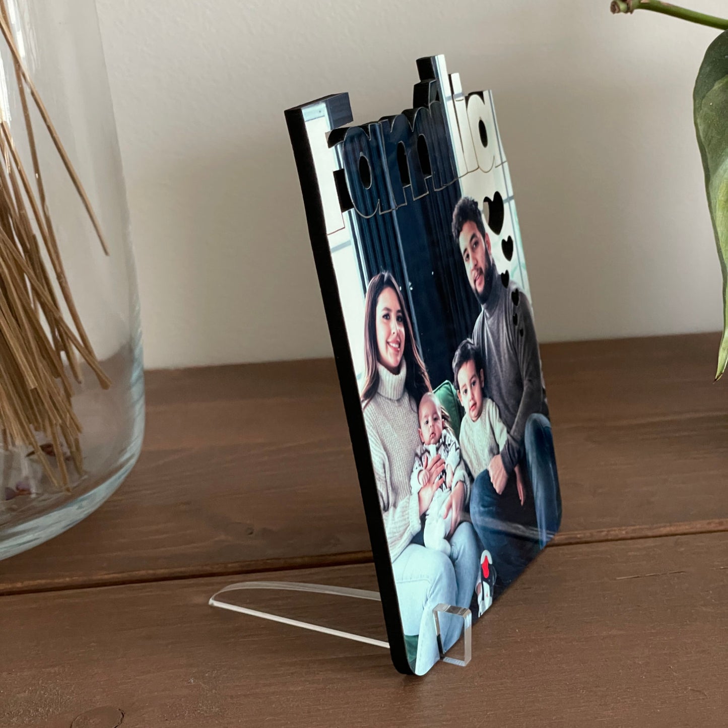 Moldura Família Personalizada com Foto - 11x15cm