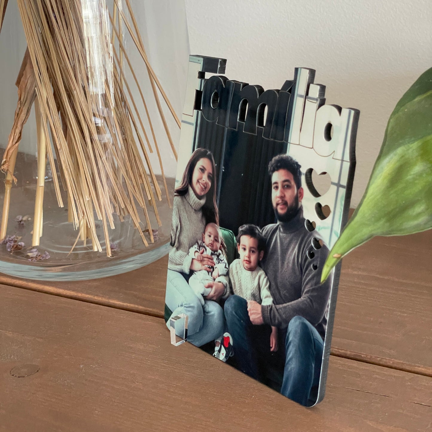 Moldura Família Personalizada com Foto - 11x15cm