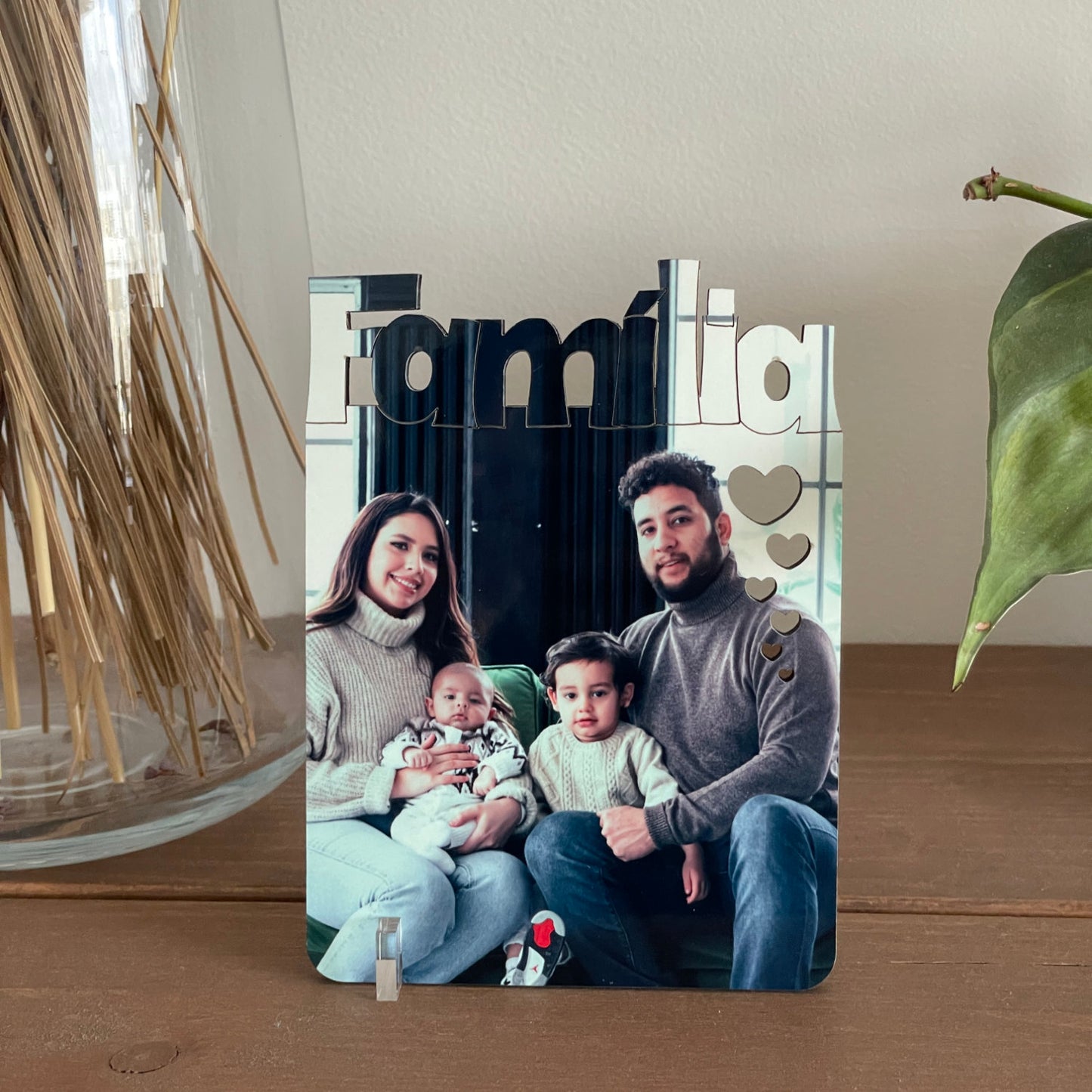 Moldura Família Personalizada com Foto - 11x15cm