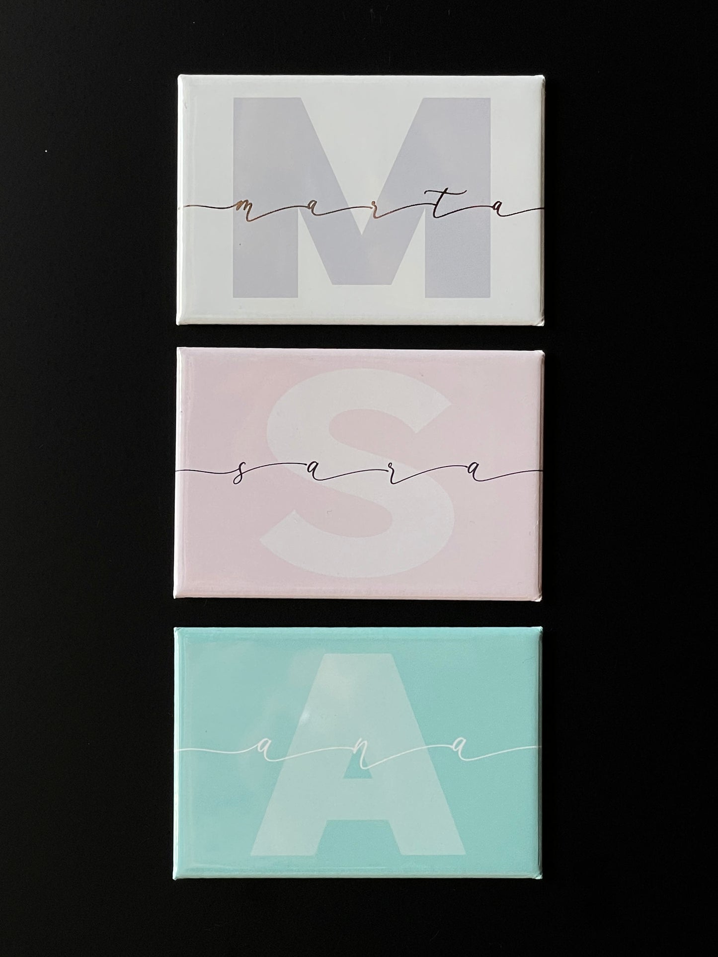 Ímanes Personalizados com Nome - Retangulares