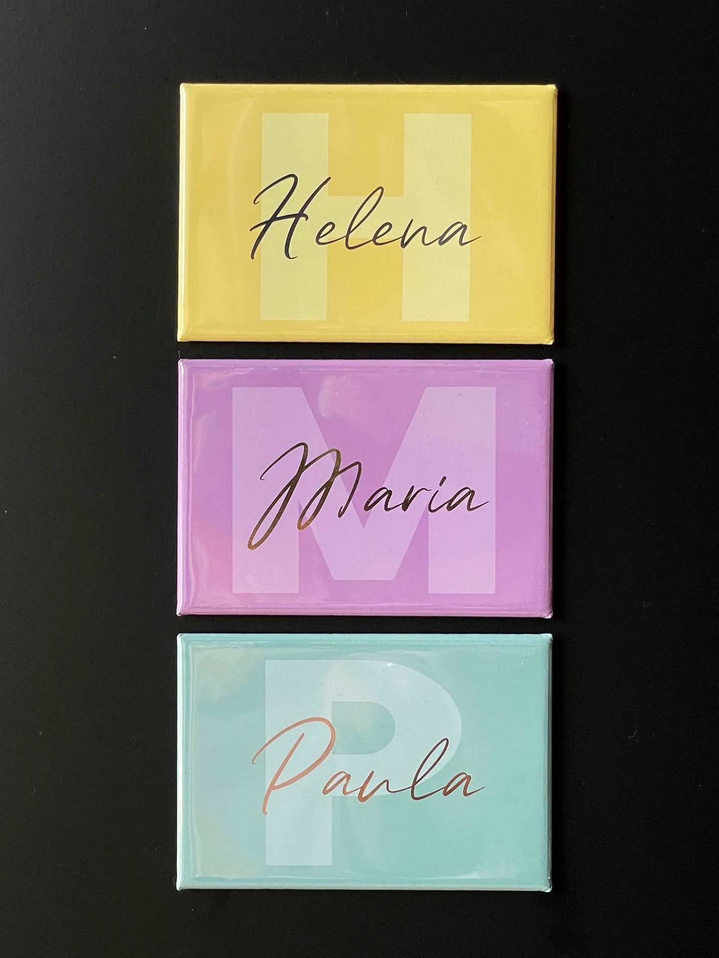 Ímanes Personalizados com Nome - Retangulares