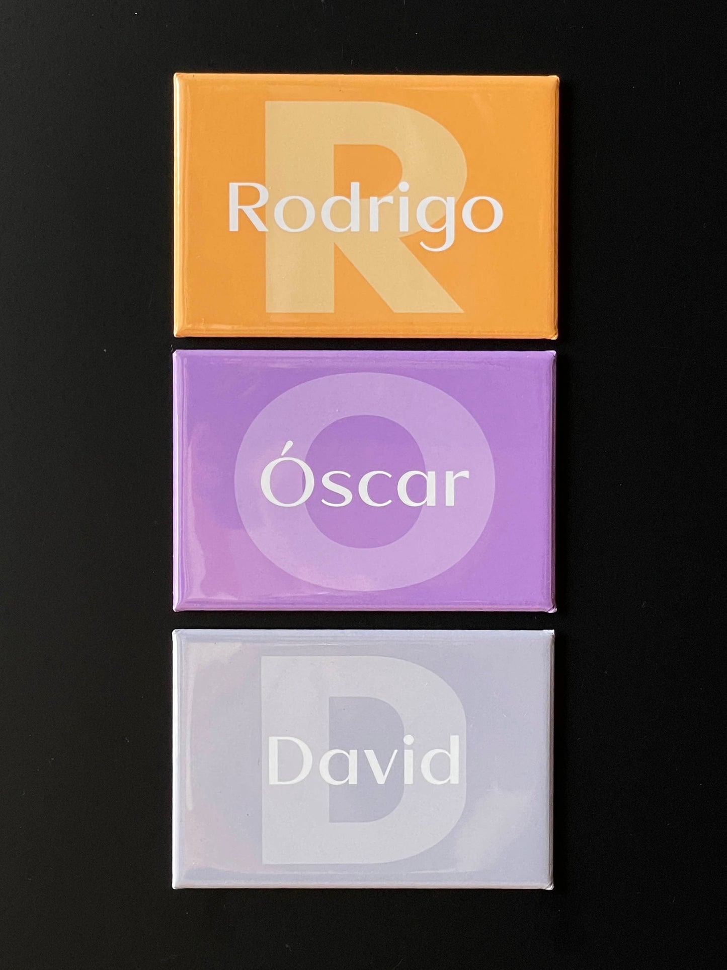 Ímanes Personalizados com Nome - Retangulares