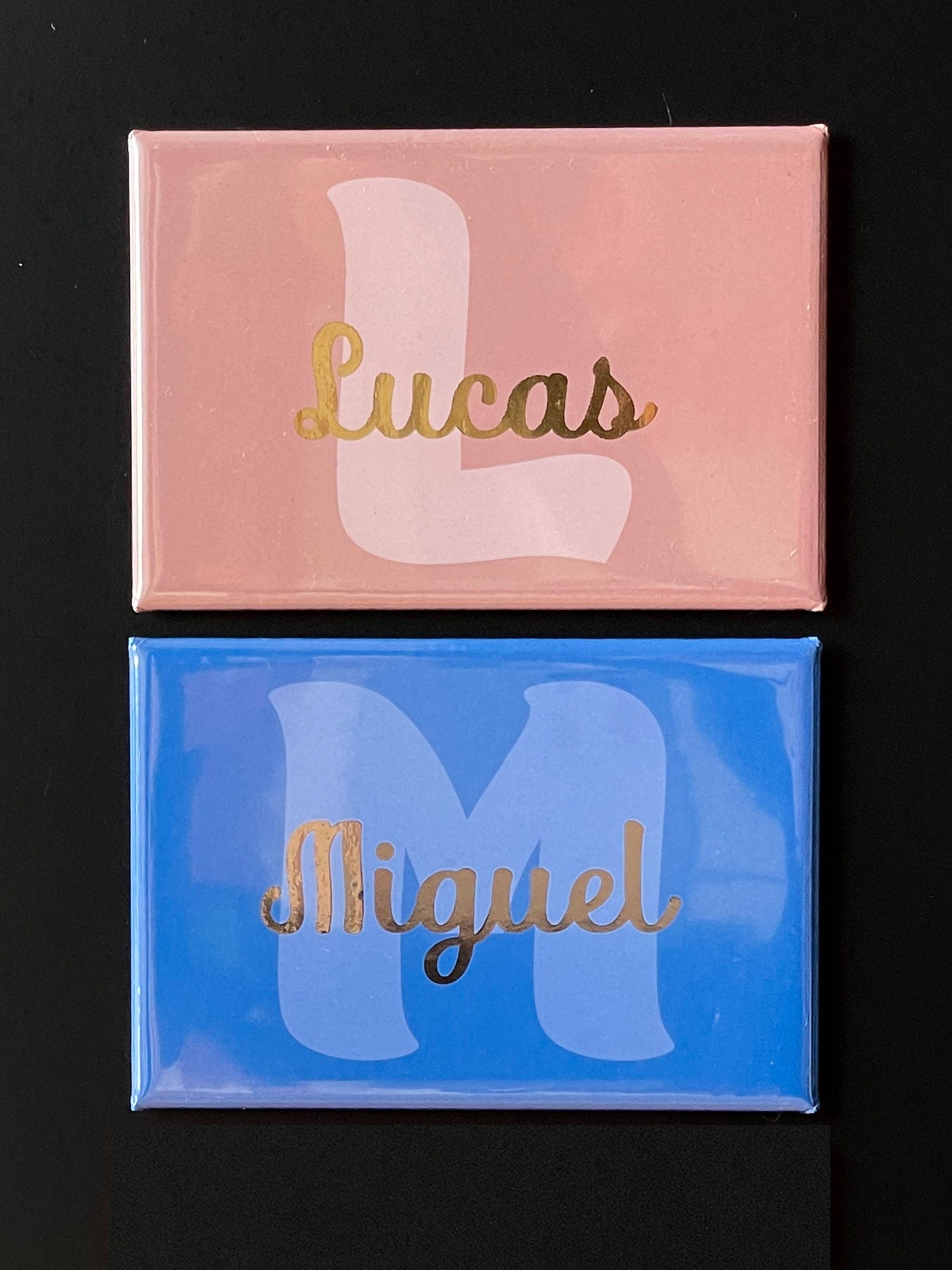 Ímanes Personalizados com Nome - Retangulares