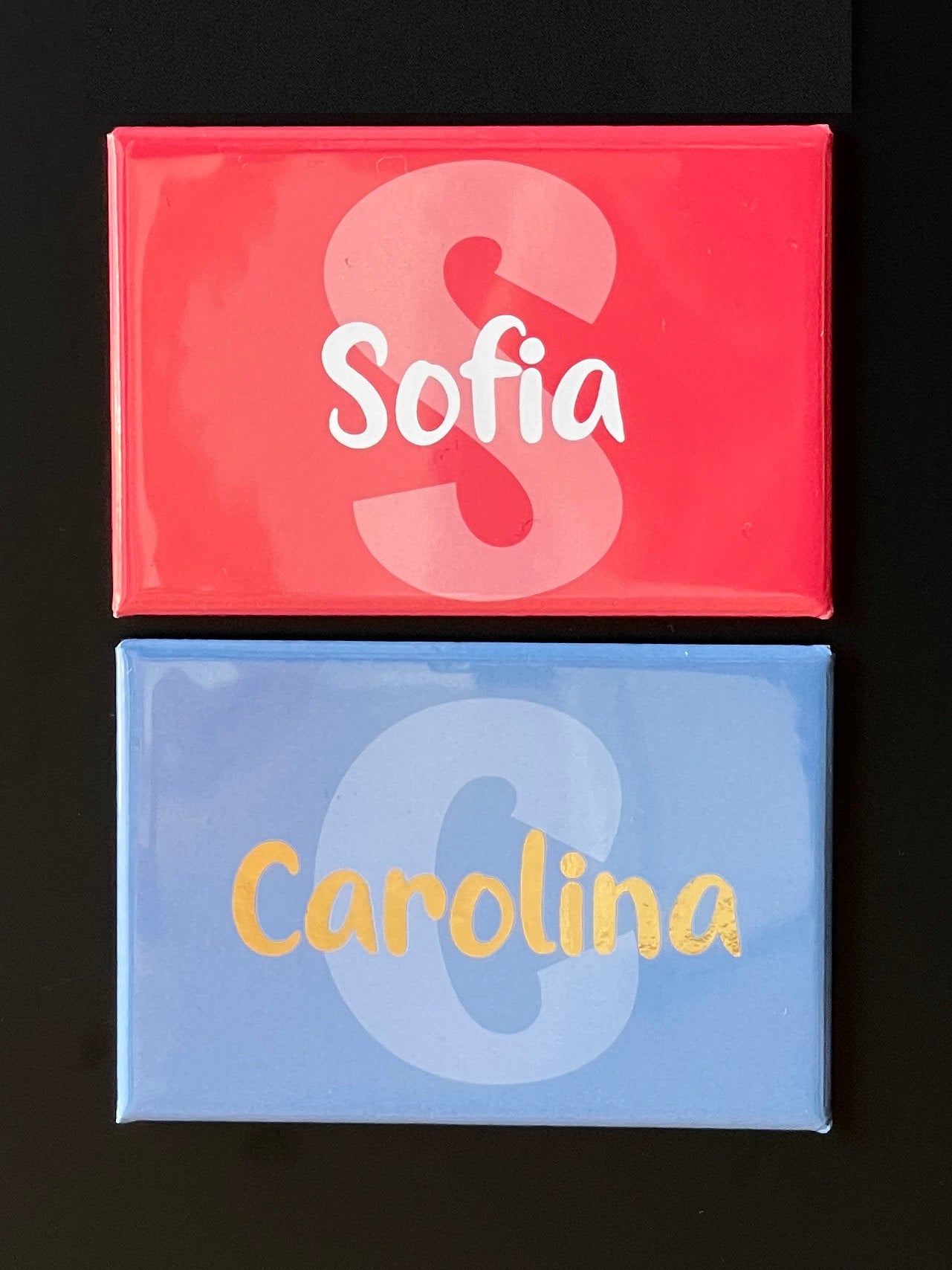 Ímanes Personalizados com Nome - Retangulares