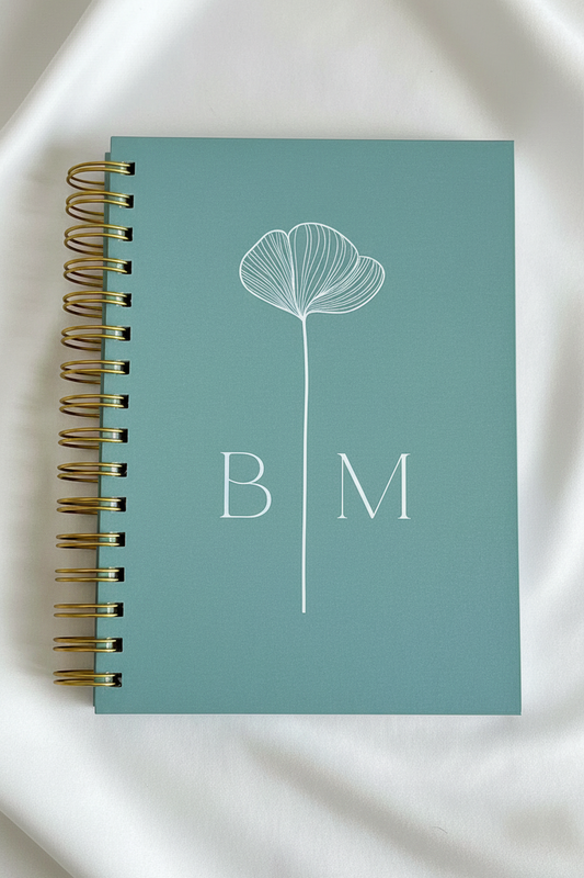 Caderno A5 Capa Dura Personalizado - Verde Oliva