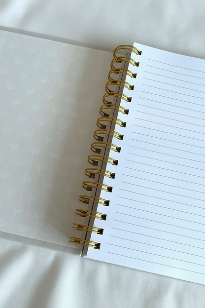 Caderno A5 Capa Dura Personalizado - Bege Quente