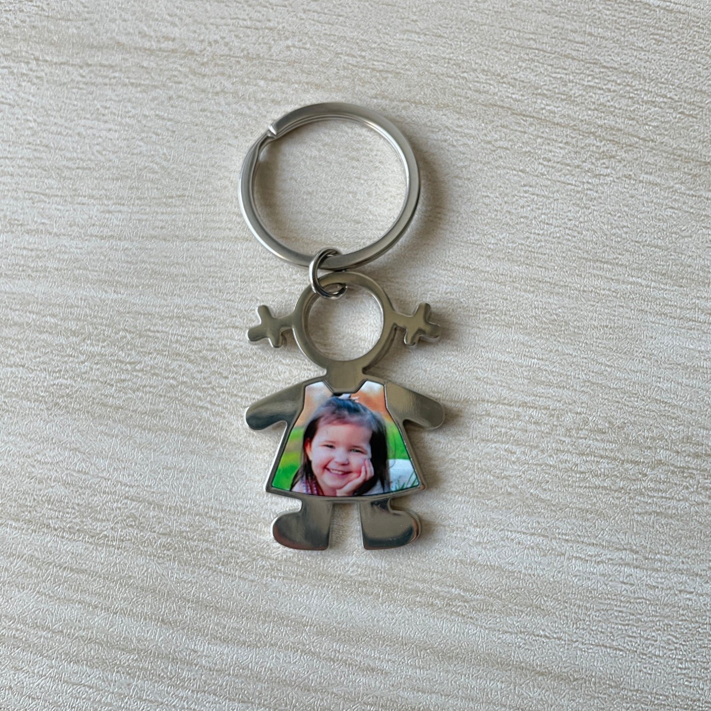 Porta-Chaves Menina Personalizado com Foto