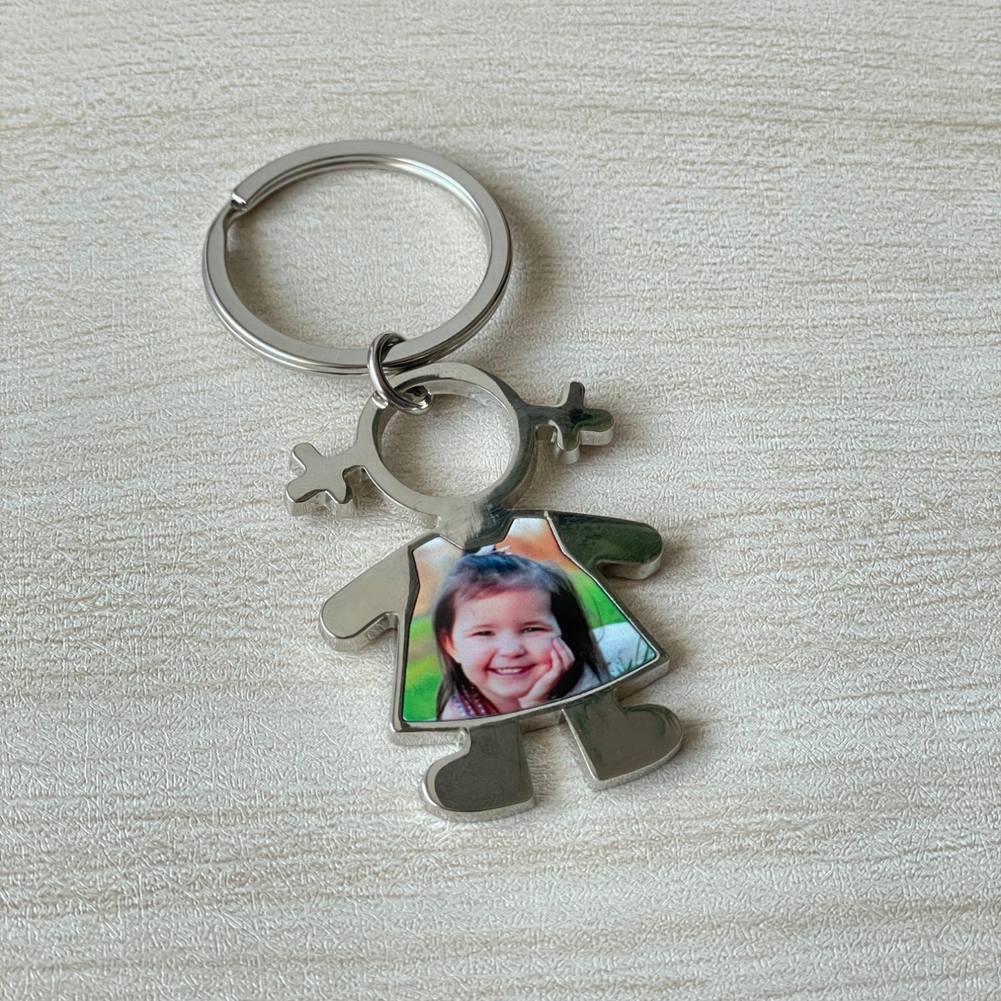Porta-Chaves Menina Personalizado com Foto
