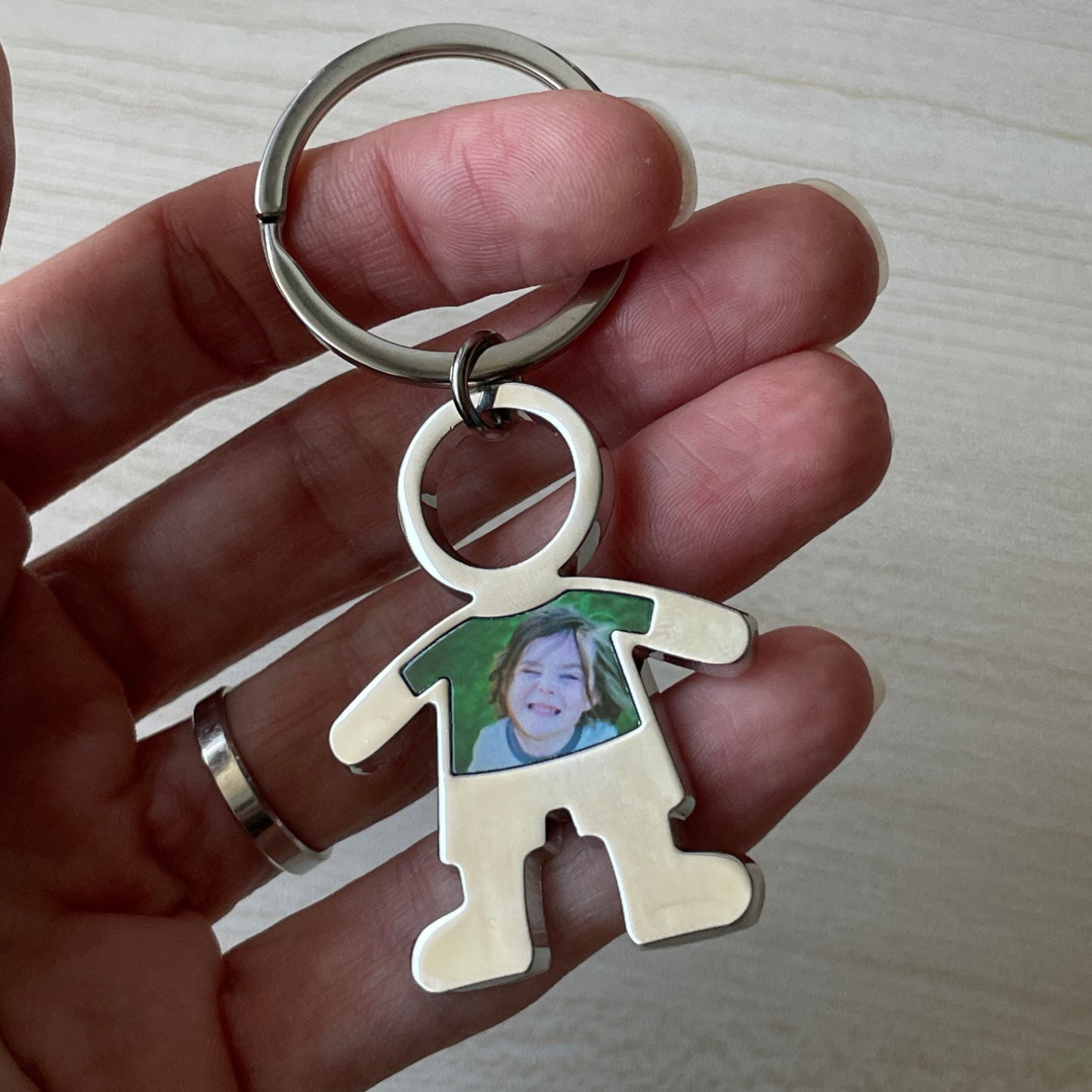 Porta-Chaves Menino Personalizado com Foto