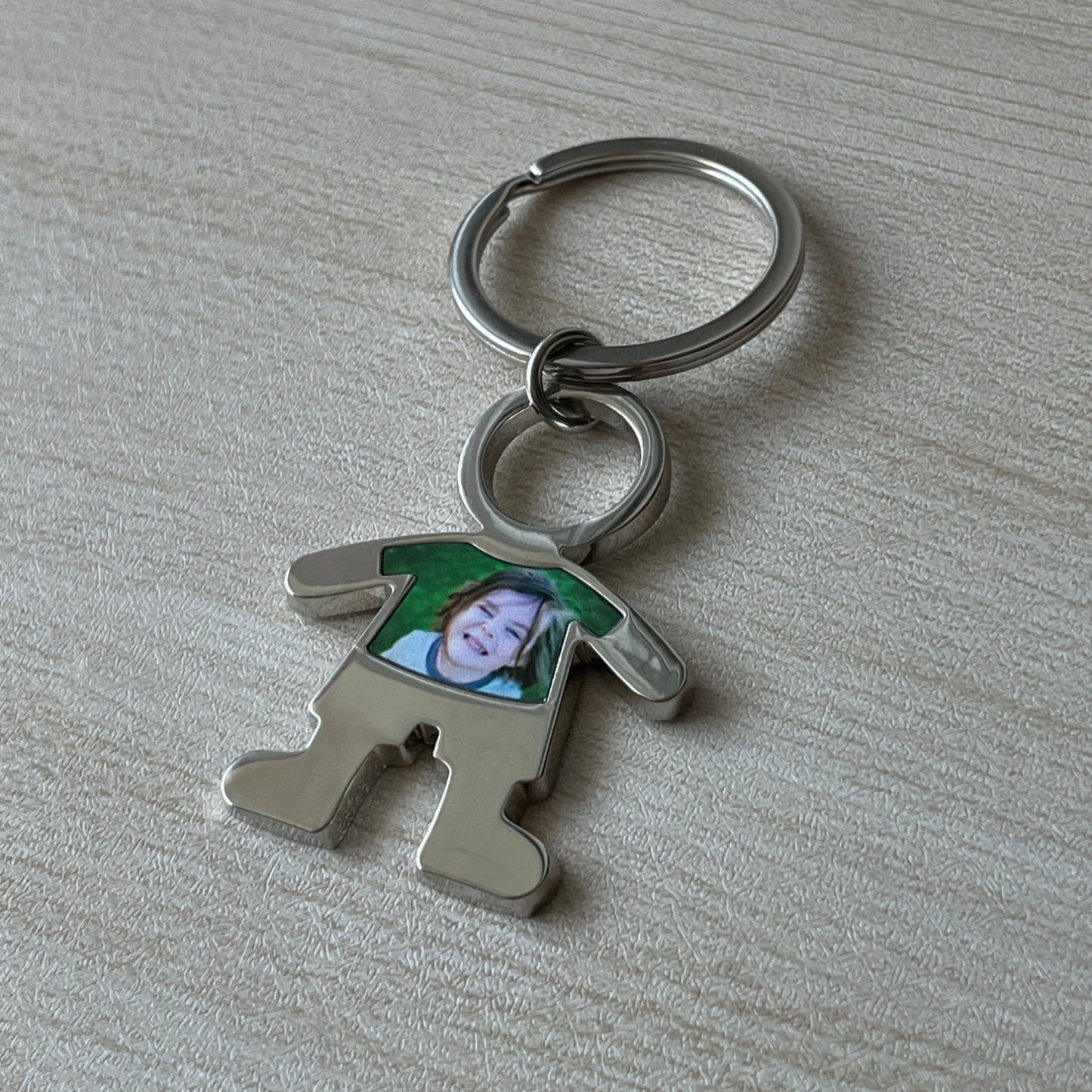 Porta-Chaves Menino Personalizado com Foto