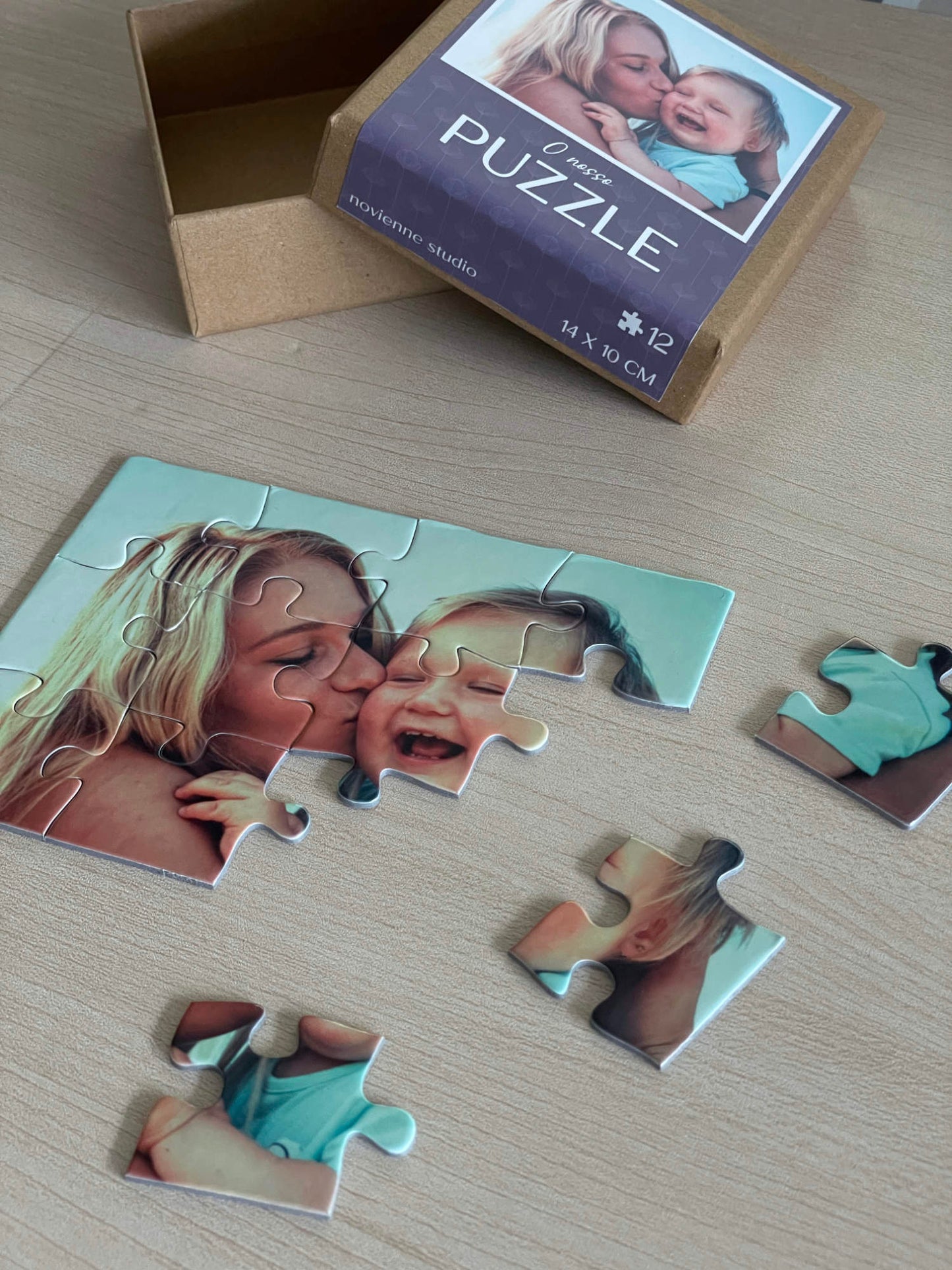 Puzzle Personalizado com Fotografia - 12 Peças