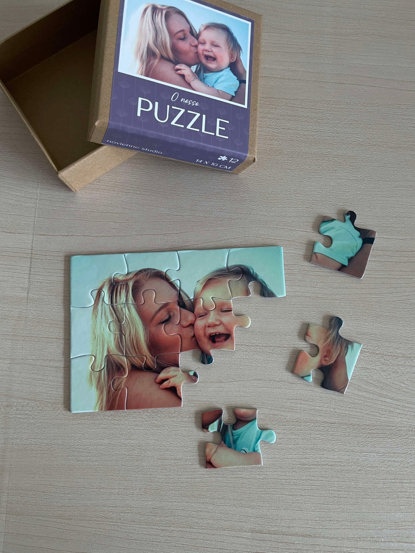 Puzzle Personalizado com Fotografia - 12 Peças