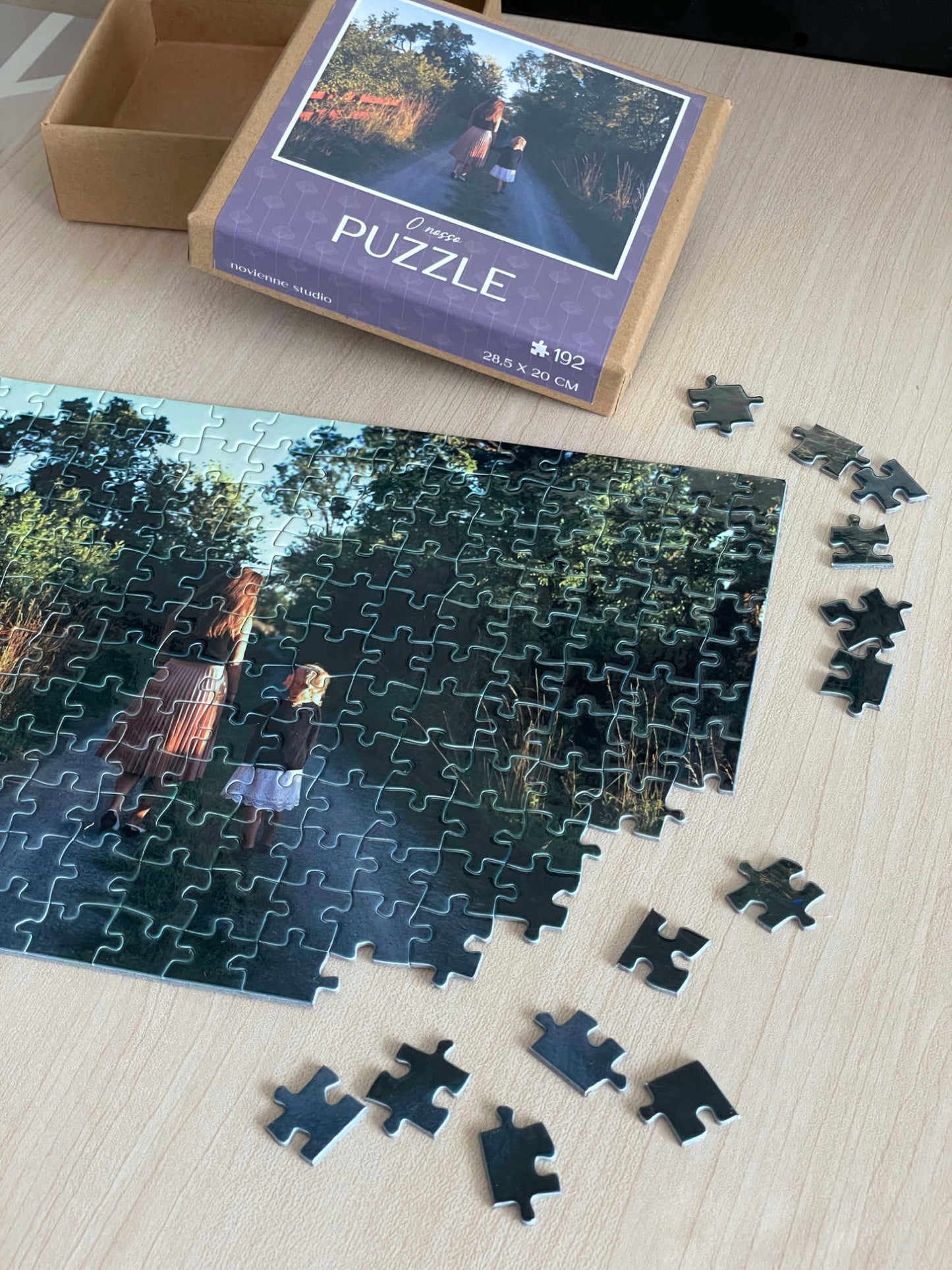 Puzzle Personalizado com Fotografia - 192 Peças