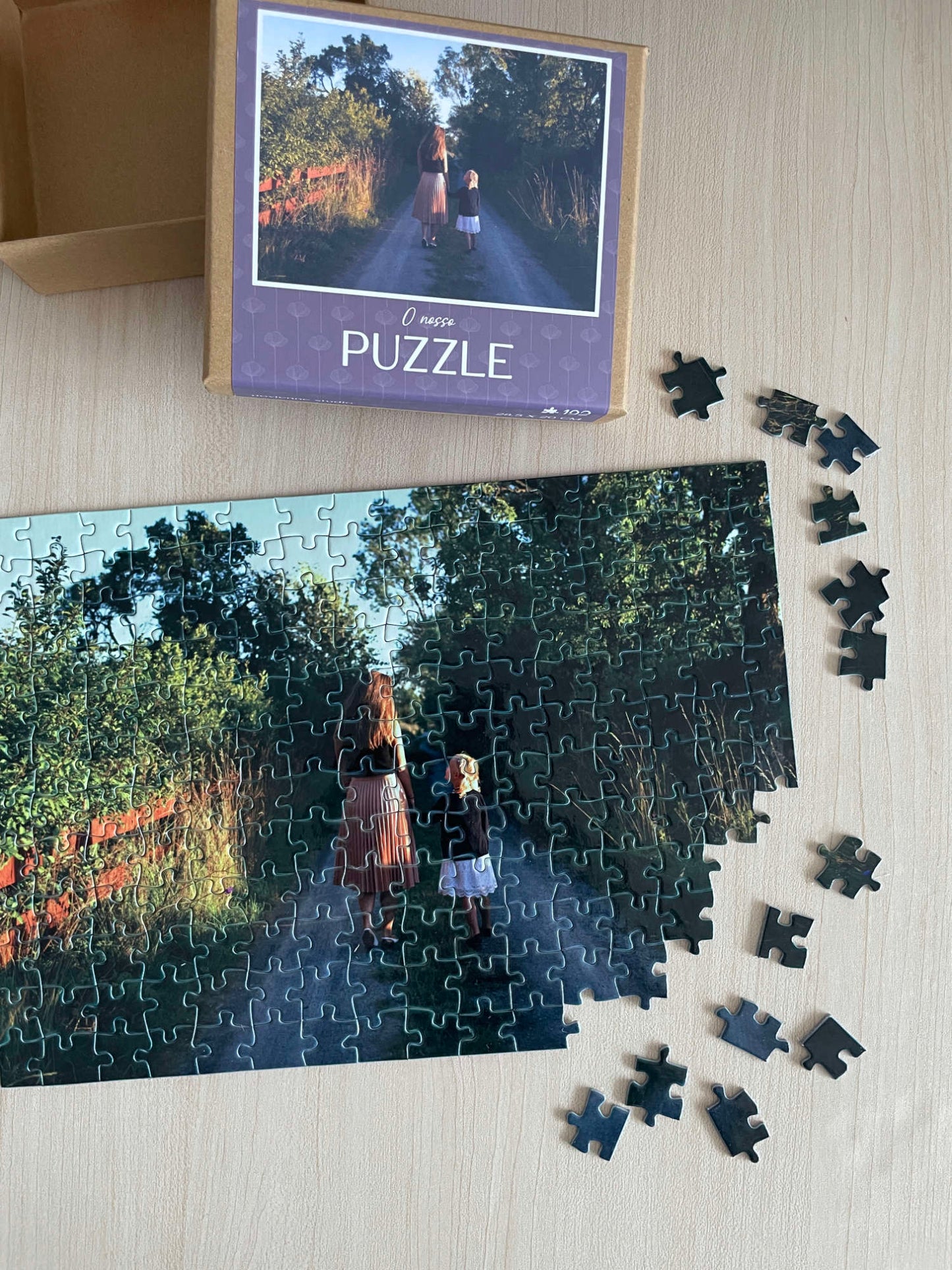 Puzzle Personalizado com Fotografia - 192 Peças