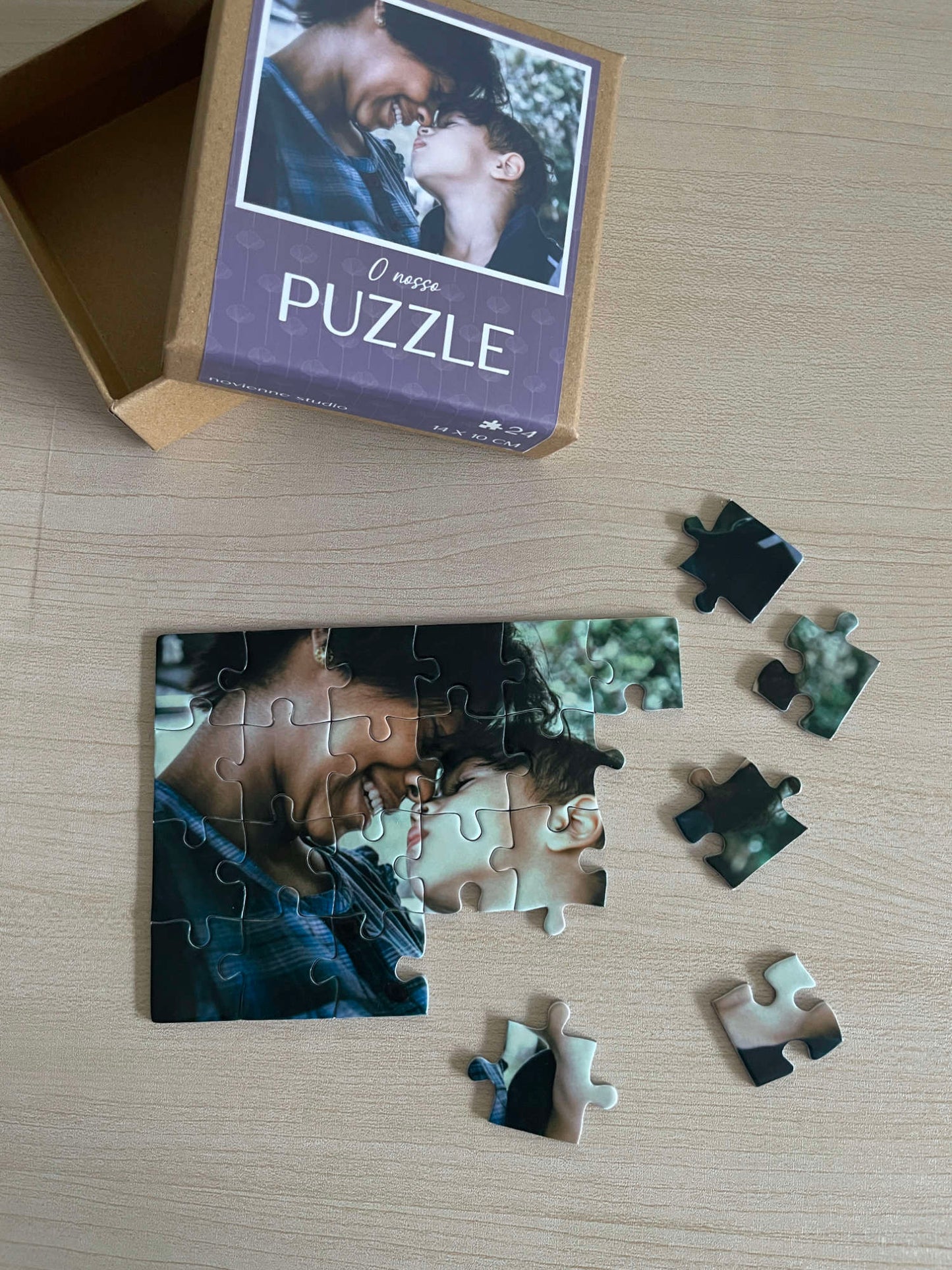 Puzzle Personalizado com Fotografia - 24 Peças