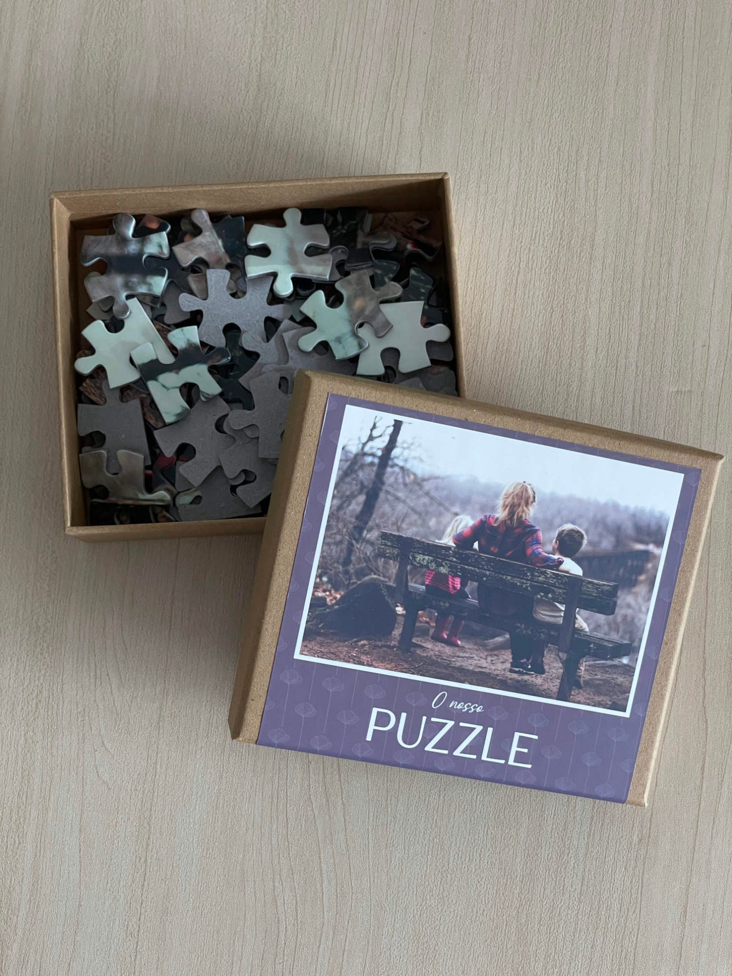 Puzzle Personalizado com Fotografia - 96 Peças
